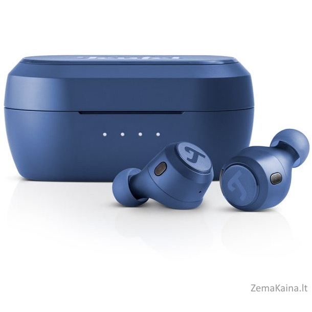 Teufel REAL blue TWS 3 belaidės ausinės skambučiai į ausis / muzika Bluetooth mėlyna