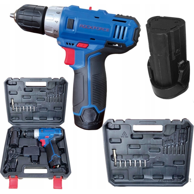 Rockforce akumuliatorinis atsuktuvas 12V