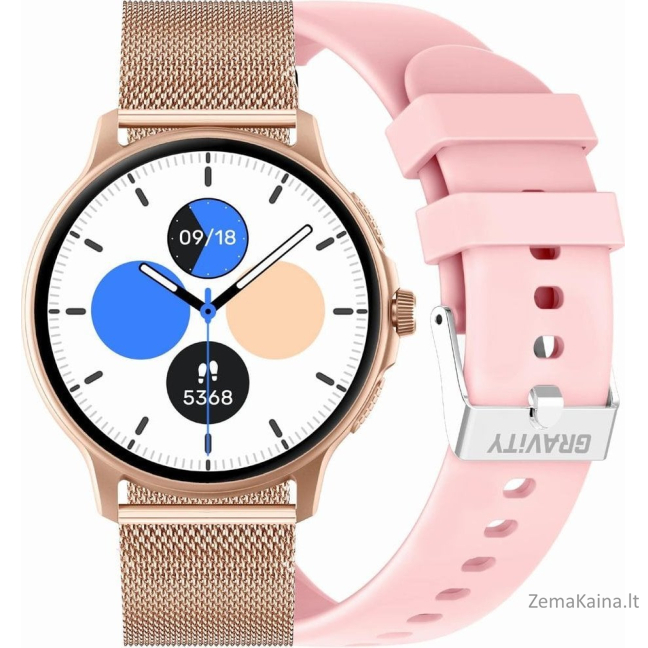 SMARTWATCH GRAVITY GT12-3 moteriškas laikrodis