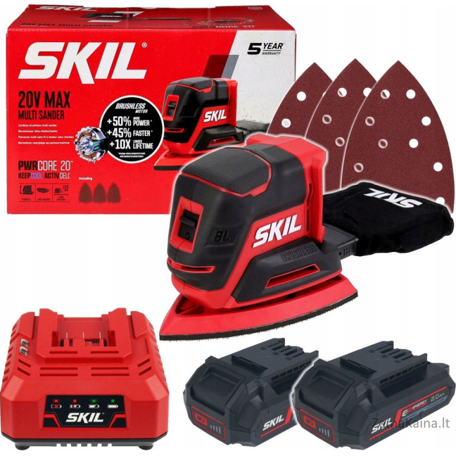 SANDER MULTI CORDLESS 3715CA 20V BL