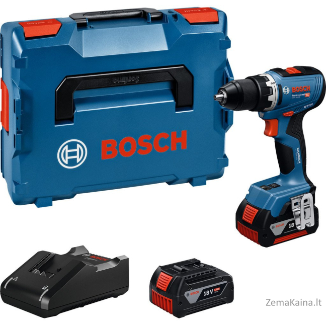 BOSCH AUKTUKAS GSR 18V-65 2x5,0Ah 63/31Nm LB