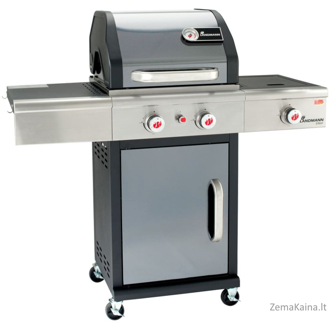 Landmann Triton 2.1 PTS maxX (12918) Dujinės sodo kepsninės 10,8 kW 48 cm x 44 cm