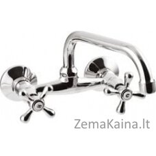 „Invena Roma Wall Roma“ sienos kriauklės baterija (BC-25-00S-L)