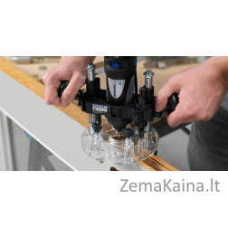 DREMEL ROUTE FREZAVIMO MAŠINŲ PRIJUNGIMAS