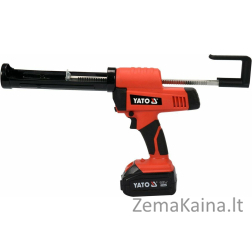 YATO pistoletas SILIKONUI IR KLIJAI 18V + AKUMULIATORIUS.