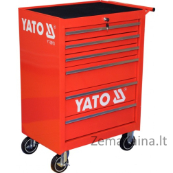 Įrankio troleivė Yato 6 stalčiai (YT-0913)
