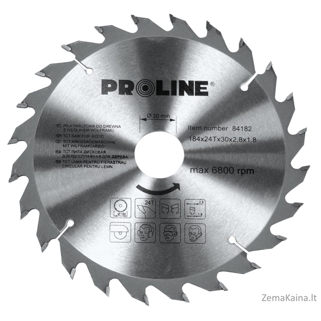 „Pro-Line“ medienos stotelė medienai 160x20mm 36Z. - 84164