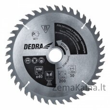 „Dedra Piła“ diskas 350x30 mm 80z. Su sukepintu karbidu - H35080