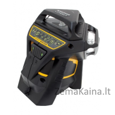 Stanley Multi-Line 360 ​​plokštuminis lazeris žalias 35 m