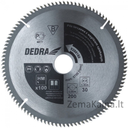 DEDRA PIła Piła 210x30 100z. su anglių plytelėmis (H210100)