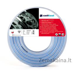 Cellfast techninė žarna 16x3mm augalų apsaugos produktai/suslėgtas oras 50m - 20-207
