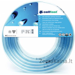 Cellfast nesustiprinta žarna, skirta bendram naudojimui ant stovo 12 x 2mm 50m (20-665)