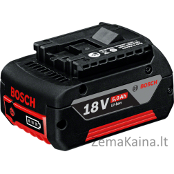 Bosch GBA 18 V 5,0 Ah M-C (1600A002U5) akumuliatorius