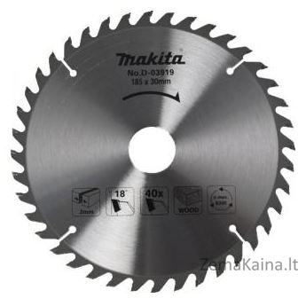 Makita Wood Disc 185 x 30 mm 40z (D-03919)