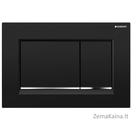 Geberit Sigma 30 vandens nuleidimo mygtukas tualetui, juodas (115.883.KM.1)