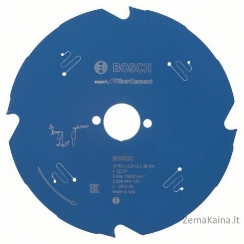 „Bosch Pilarska“ pluošto cemento ekspertas 190 x 30 mm 4z (2608644125)