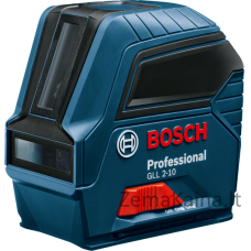 „Bosch Cross Laser GLL 2-10“ raudonas 10 m