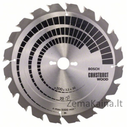 „Bosch Pilariska“ konstrukcija mediena 300 x 30 mm 20z (2608640690)