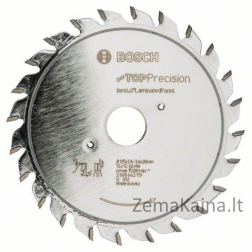 „Bosch“ viršaus tikslumo laminuotas skydelis 125 x 20 mm 24Z (2608642131)