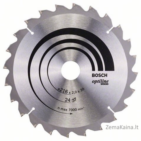 Bosch Pilarska optilino mediena 216 x 30 mm 24Z (2608640431)