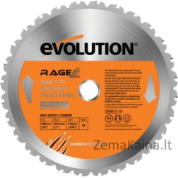 Evoliucija Widiowa TCT TCT TCH universali evoliucijos įniršis 255mm 28Z (EVO-255-Multi)