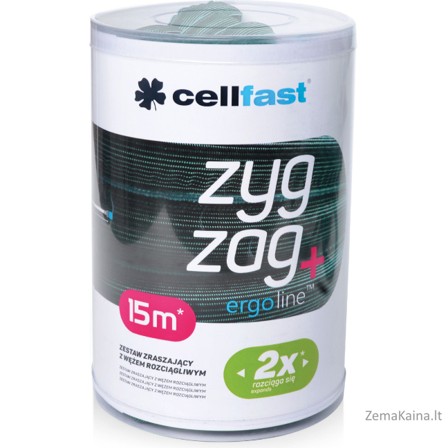 Cellfast purkštuvų rinkinys su prailginama žarna 7,5 - 15 m (19-041)