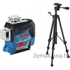 „Bosch Plocal Laser GLL“ 3-80 C raudonas 30 m