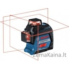 „Bosch Plocal Laser GLL“ 3-80 raudonas 30 m