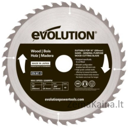 „Evolution DeScldance Strep“ pjaustymui medienai 255x25 mm 40Z (EVO-255-40-D)