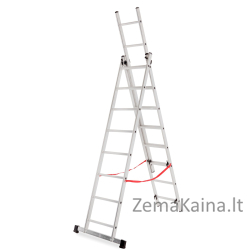 AWTOOLS ALIUMINIO KOPĖPĖČIAS BASIC 3x8 STEPS 150KG
