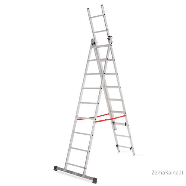 AWTOOLS ALIUMINIO KOPĖČIAS BASIC 3x10 ŽINGSNIŲ 150KG 1