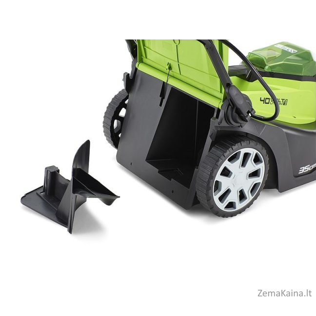 40V 35 cm akumuliatorinė vejapjovė Greenworks G40LM35 - 2501907 1