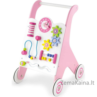 Viga Walker Pusher Rožinis mergaitei