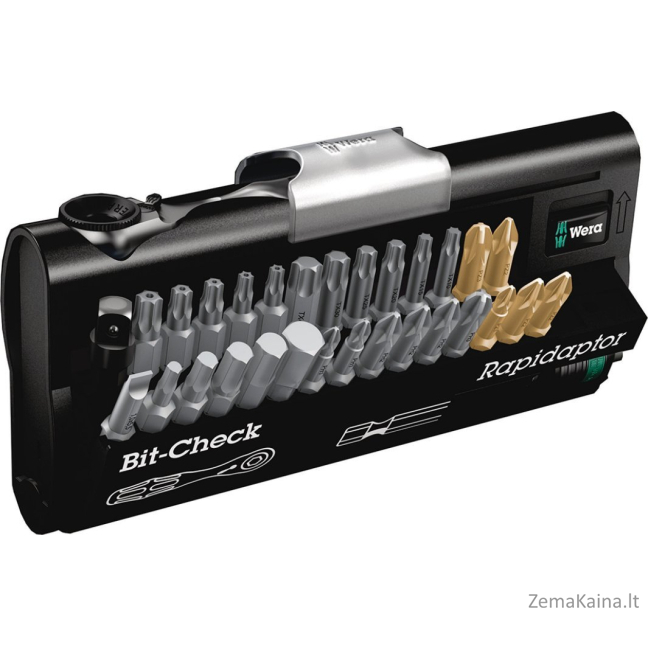 Wera Bit-Check 30 Zyklop Mini 1 įrankių rinkinys 30 vnt. (05073640001)