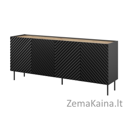 4D2SZ ONDA komoda 200x45x85 juoda