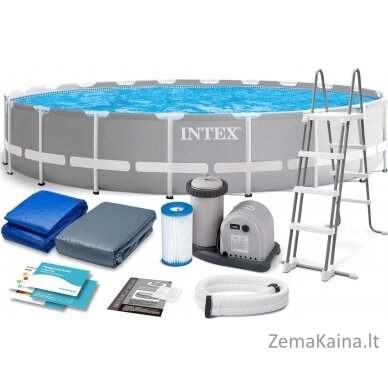 „Intex“ rėmo baseinas 610cm 12in1 (26756)