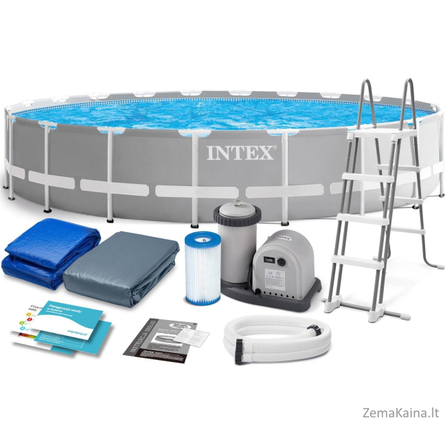 „Intex“ rėmo baseinas 610cm 12in1 (26756)