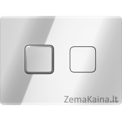 Cersanit Accento nuleidimo mygtukas tualetui, blizgus chromas (S97-057)