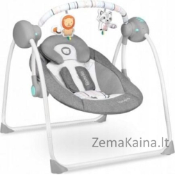 Lionelo Recliner Ruben pilkai turkio spalvos
