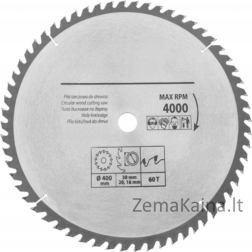 Condor Widiowa Ryczowa 400x30, 60 dantų (CON-TCT-4006)
