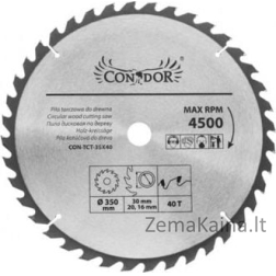 Condor Wood Disc 125x22x40 dantys (CON-TCT-1204)