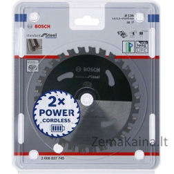 „Bosch Tark“ stovintis plienas 136x15,875x30 (2608837745)