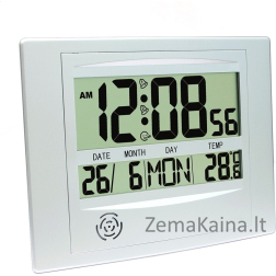 „Platinet Weather Station“ laikrodžio aliarmas „Biała“ (44377)