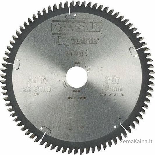 „DeWalt Piła“ diskai 216x30mmx80Z DT4286-QZ