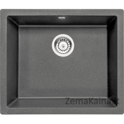 Deante kriauklė „Corda Corda“ antracito metalinis granitas 550x460x204 3.5 & quot;