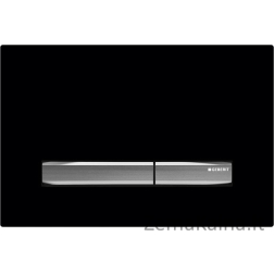 Geberit nuleidimo mygtukas SIGMA50 BLACK DIRBTINIS RAL9005