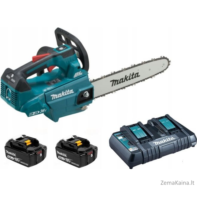 Makita Duc306pt2b 2 x 18 V 30 cm grandinės pjūklas