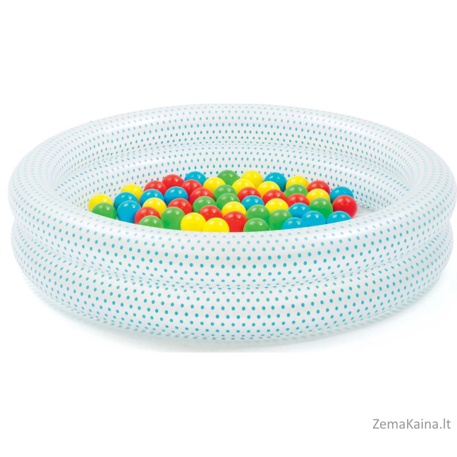 „Bestway“ pripučiamas baseinas 91cm + rutuliai