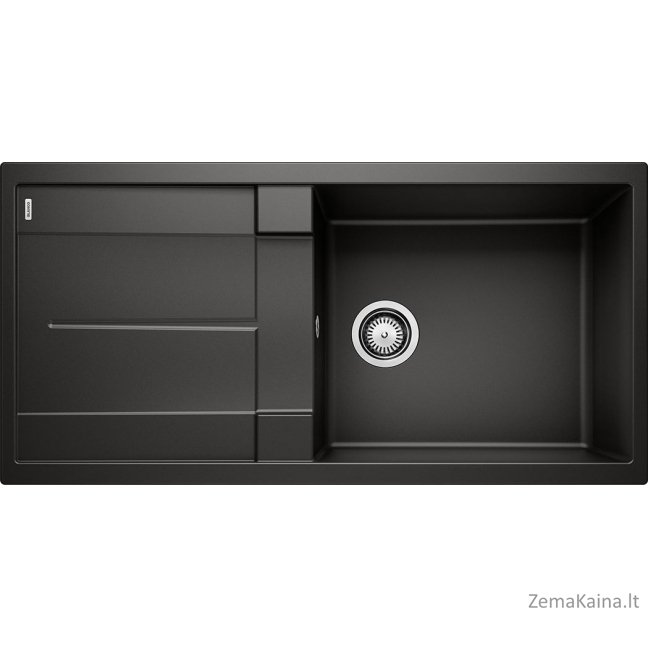„Blanco Metro“ kriauklė xl 6 S Silgranit Black (525930)