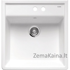 Blanco Panor 60 keraminė kriauklė, balta blizgi, su dviem skylutėmis (514501)